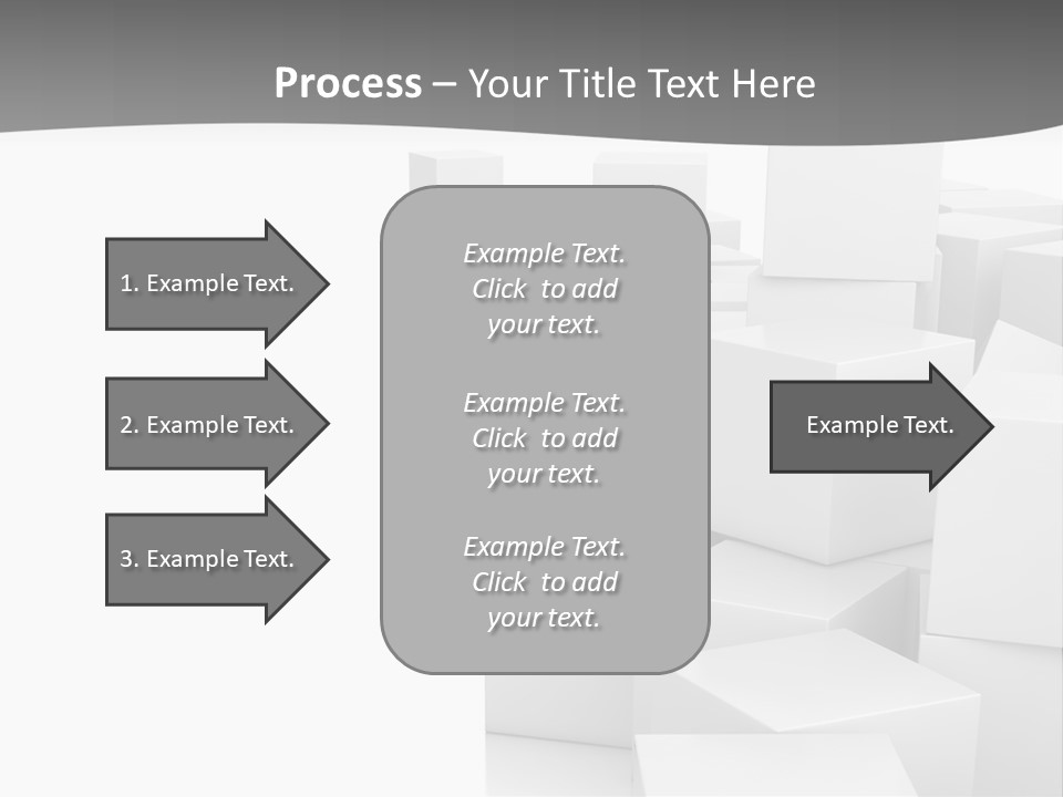 Light Structure Illustration PowerPoint Template