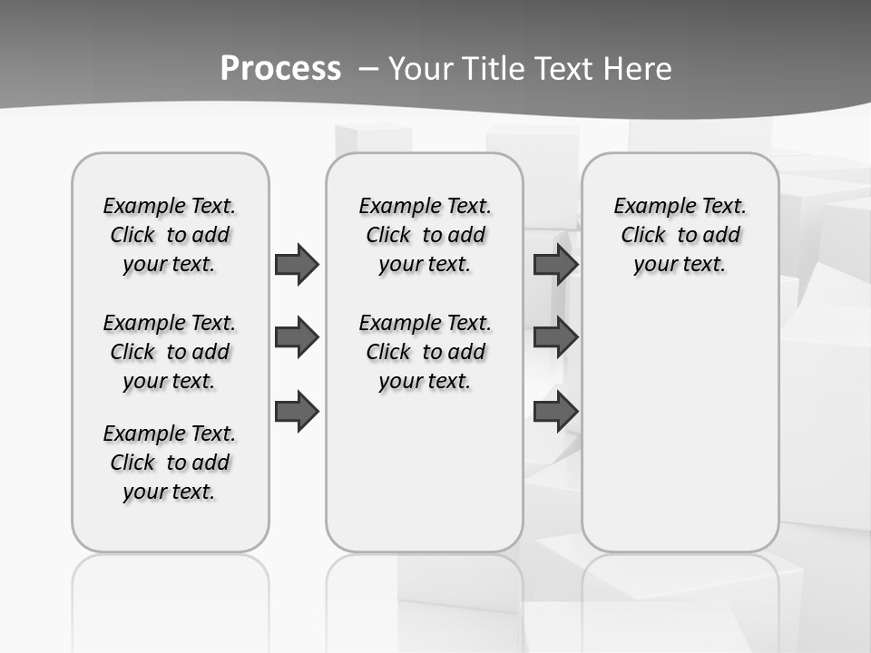 Light Structure Illustration PowerPoint Template