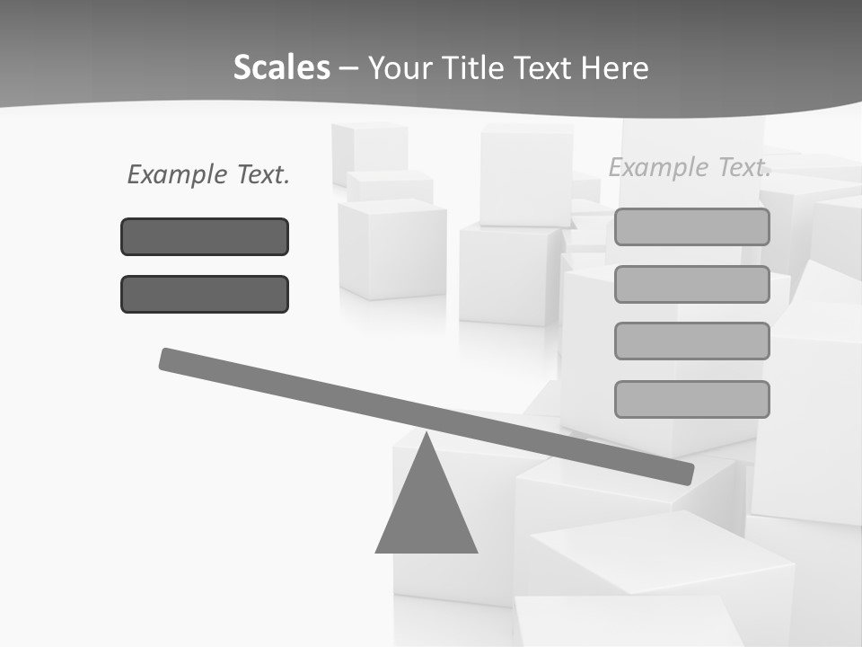 Light Structure Illustration PowerPoint Template