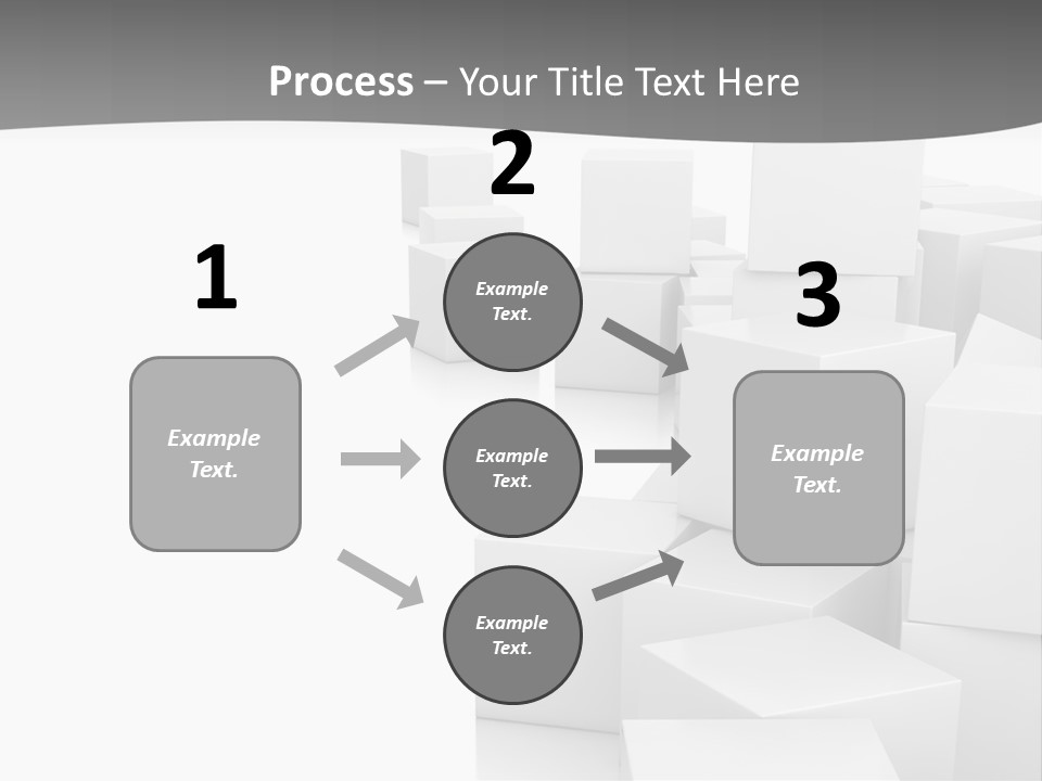 Light Structure Illustration PowerPoint Template