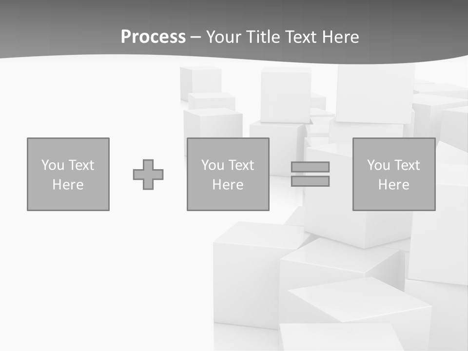 Light Structure Illustration PowerPoint Template