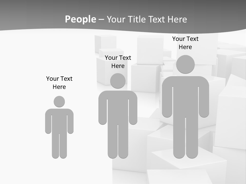 Light Structure Illustration PowerPoint Template