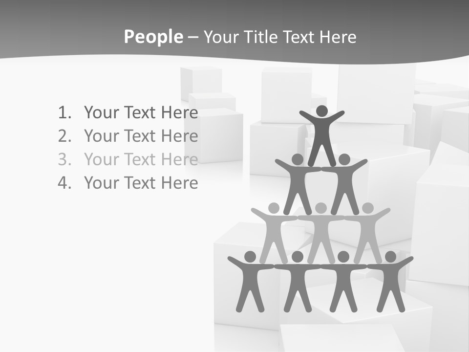 Light Structure Illustration PowerPoint Template