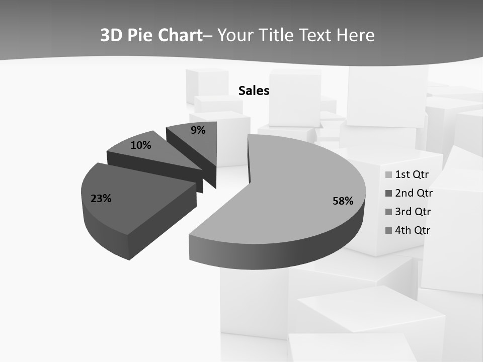 Light Structure Illustration PowerPoint Template