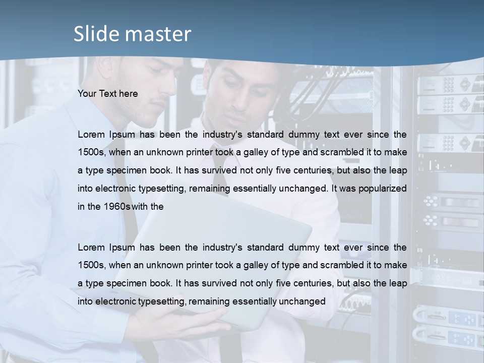 Service Together Fashion PowerPoint Template