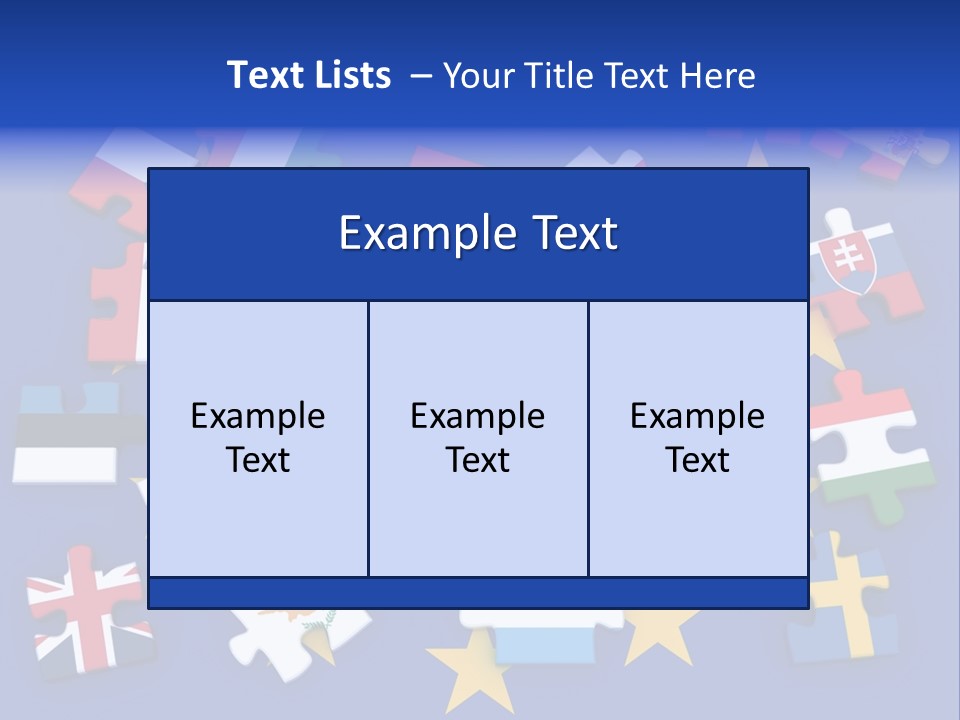 History Europe Symbol PowerPoint Template
