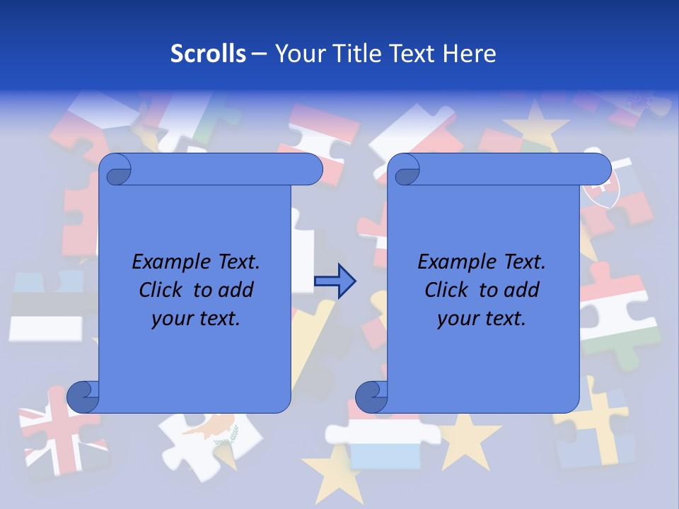 History Europe Symbol PowerPoint Template