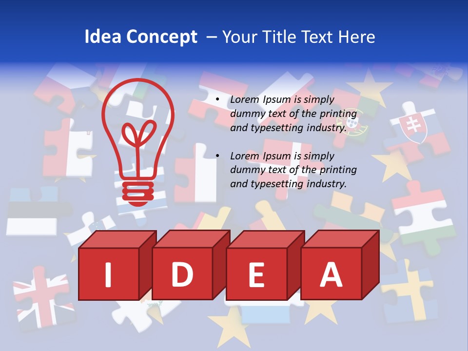 History Europe Symbol PowerPoint Template