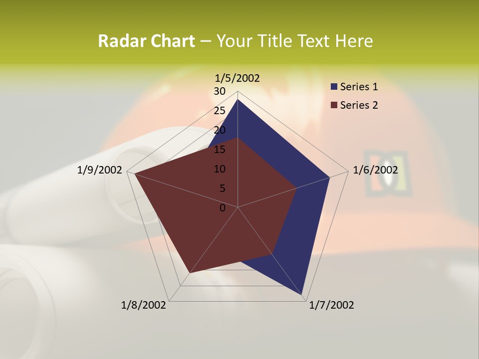 A Hard Hat And A Pair Of Ear Buds On A Table PowerPoint Template