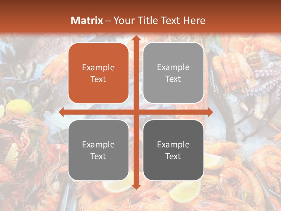 Mussels Meal Fresh PowerPoint Template