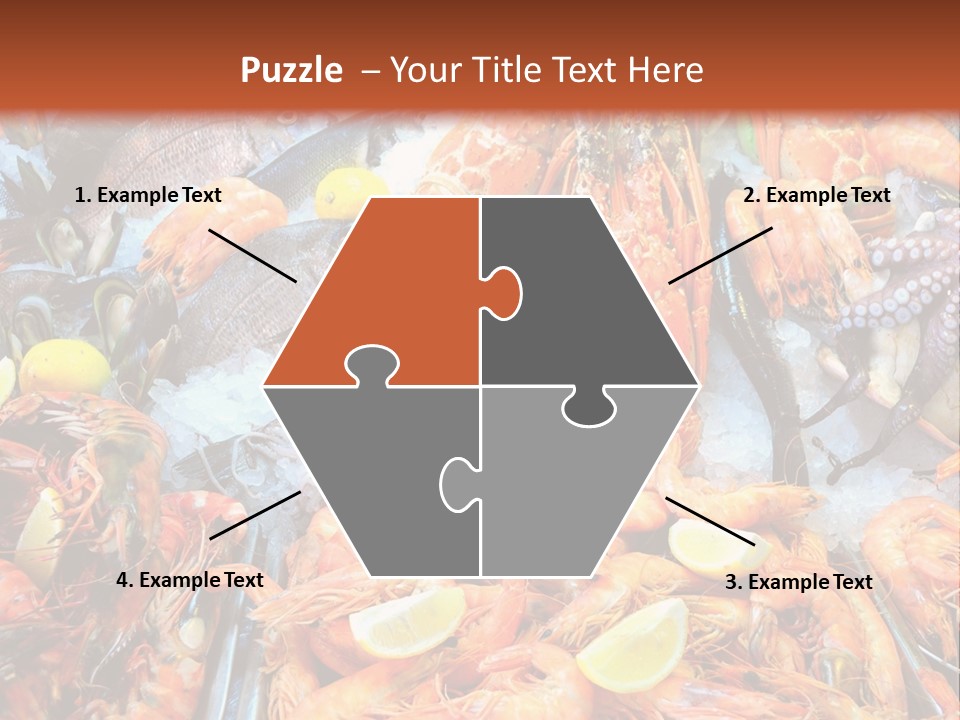 Mussels Meal Fresh PowerPoint Template