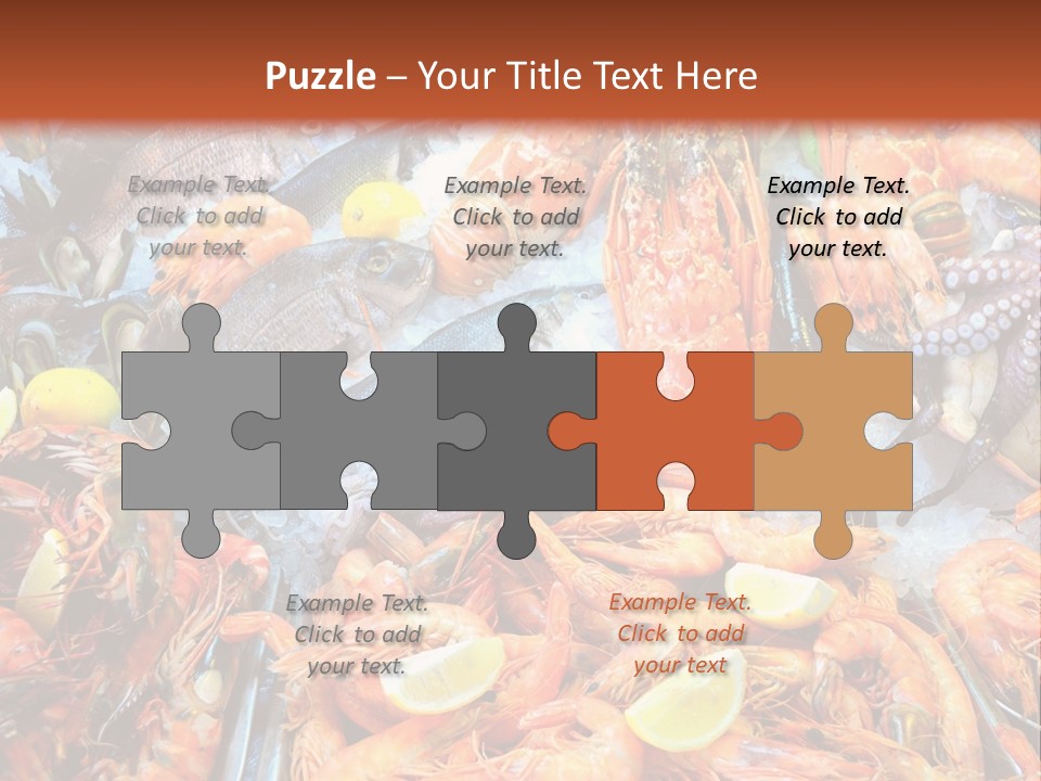 Mussels Meal Fresh PowerPoint Template