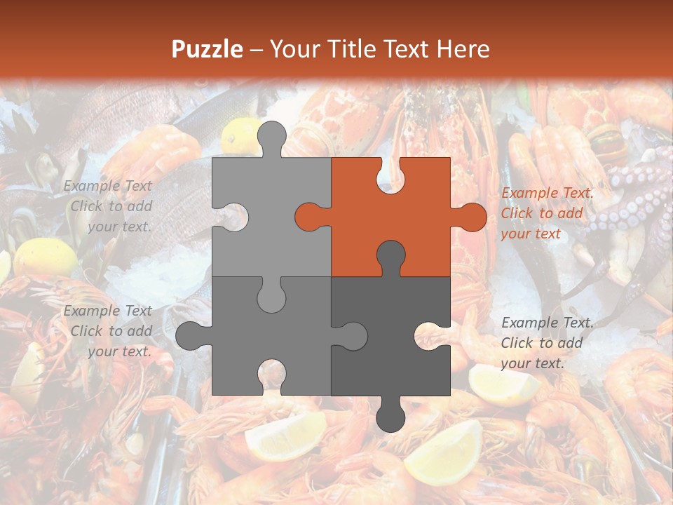 Mussels Meal Fresh PowerPoint Template