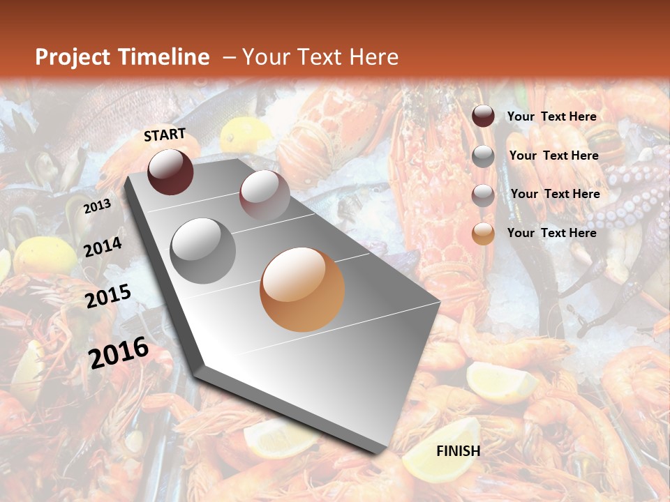 Mussels Meal Fresh PowerPoint Template