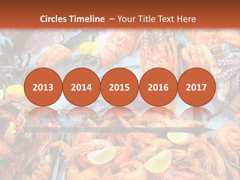 Mussels Meal Fresh PowerPoint Template