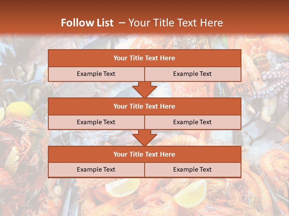 Mussels Meal Fresh PowerPoint Template