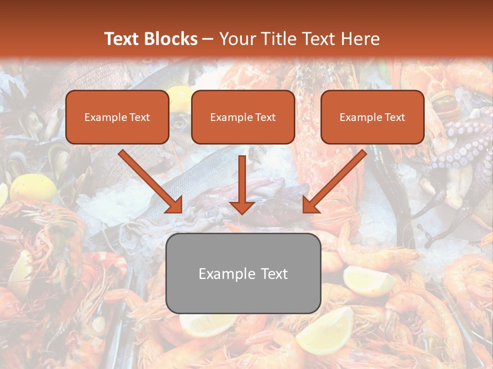 Mussels Meal Fresh PowerPoint Template