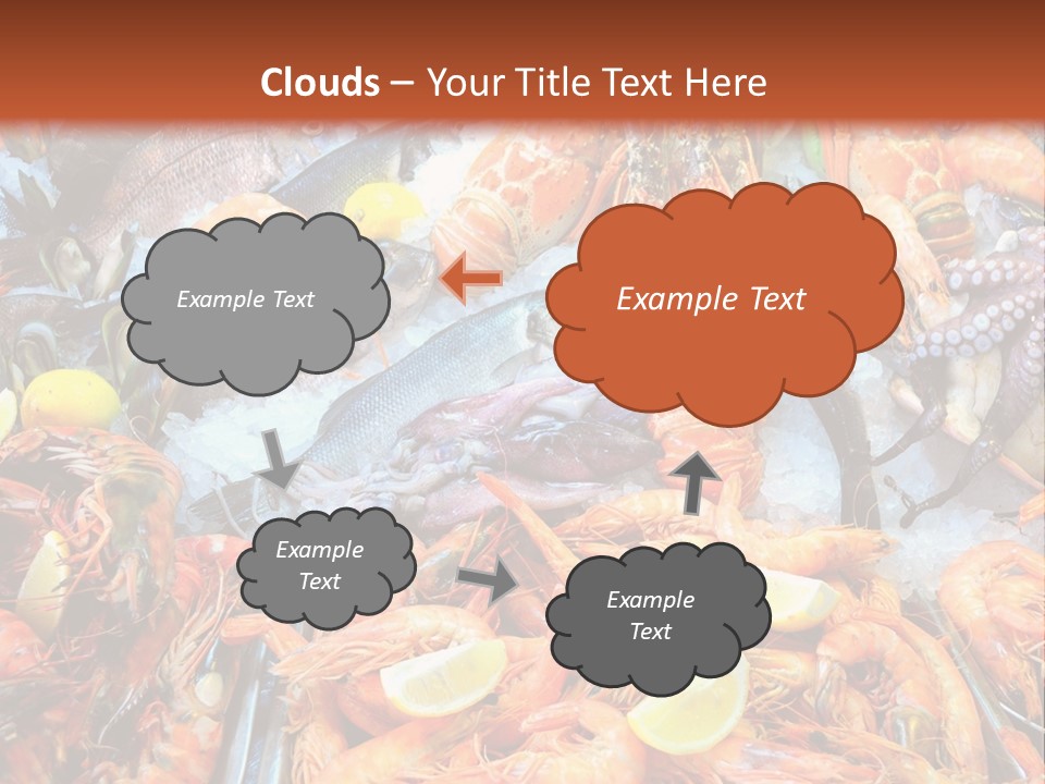 Mussels Meal Fresh PowerPoint Template