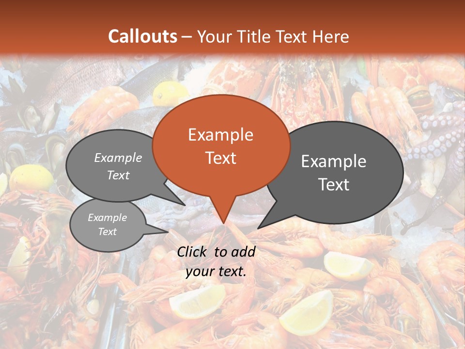 Mussels Meal Fresh PowerPoint Template