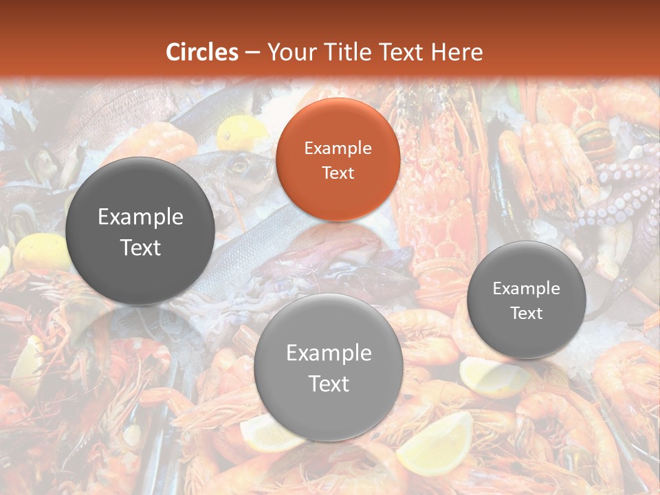 Mussels Meal Fresh PowerPoint Template