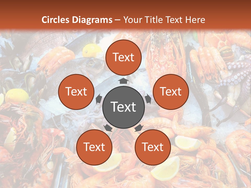 Mussels Meal Fresh PowerPoint Template