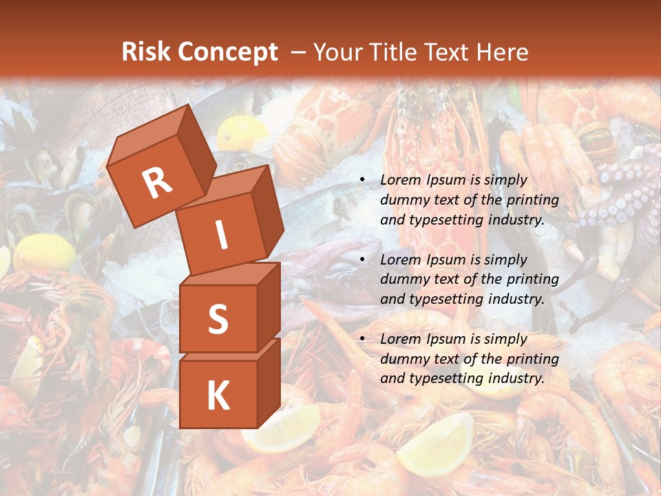 Mussels Meal Fresh PowerPoint Template