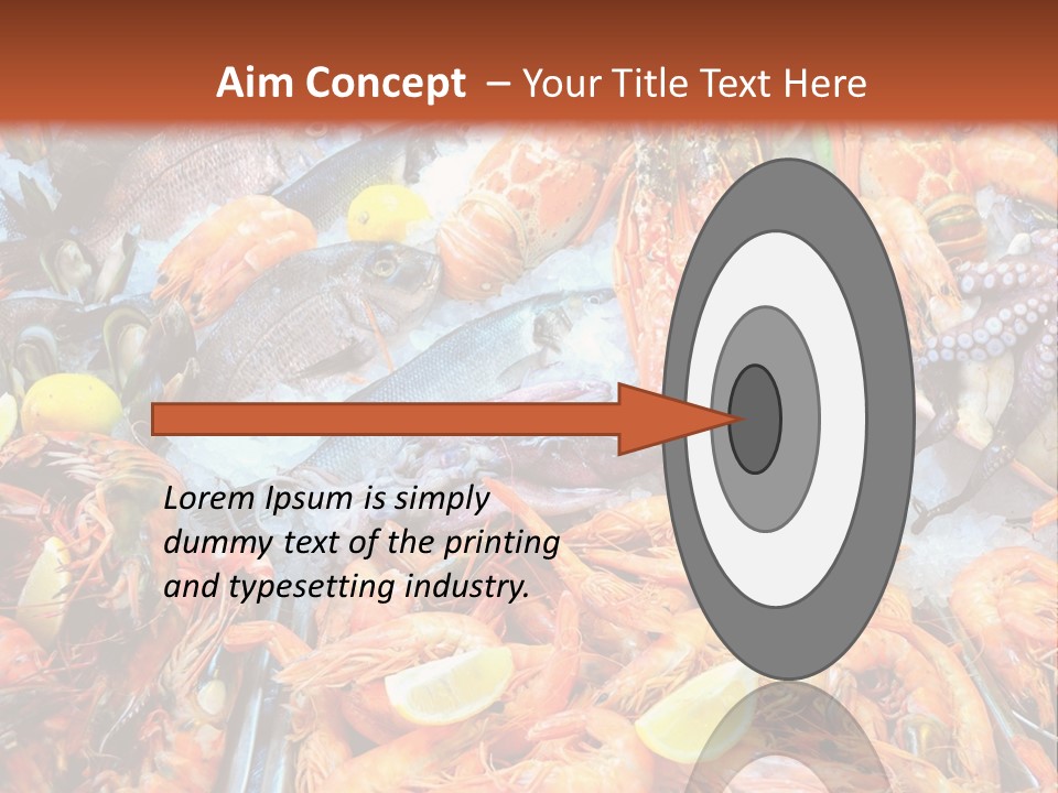 Mussels Meal Fresh PowerPoint Template