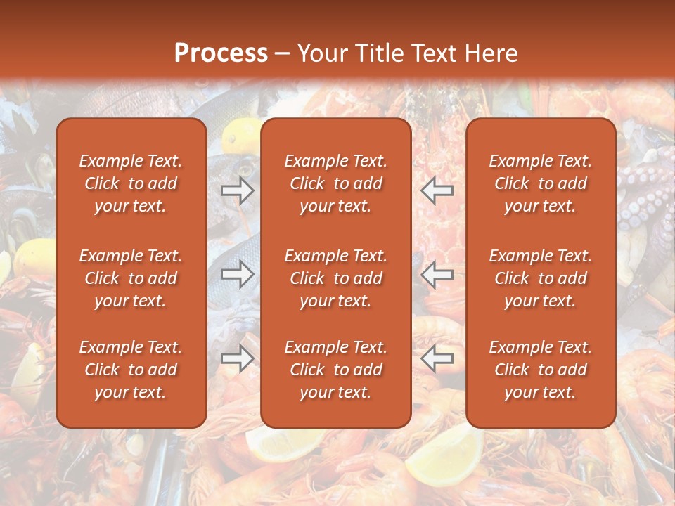 Mussels Meal Fresh PowerPoint Template
