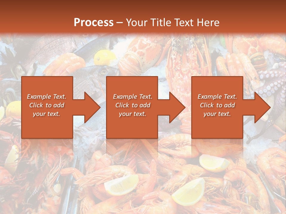 Mussels Meal Fresh PowerPoint Template
