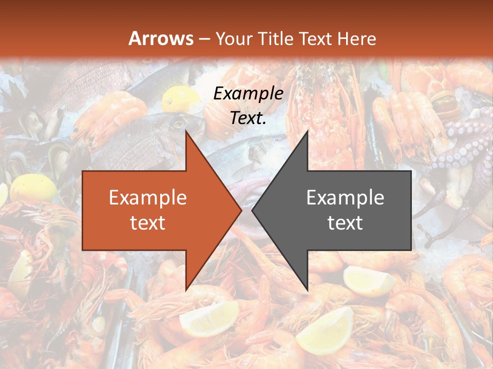 Mussels Meal Fresh PowerPoint Template