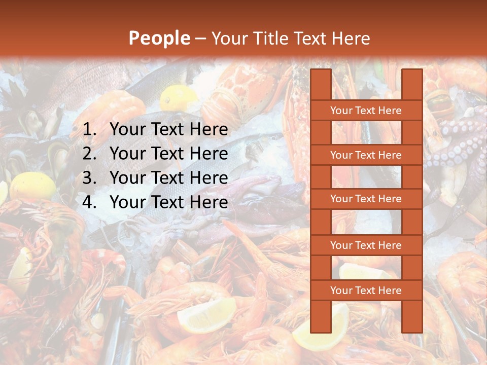 Mussels Meal Fresh PowerPoint Template