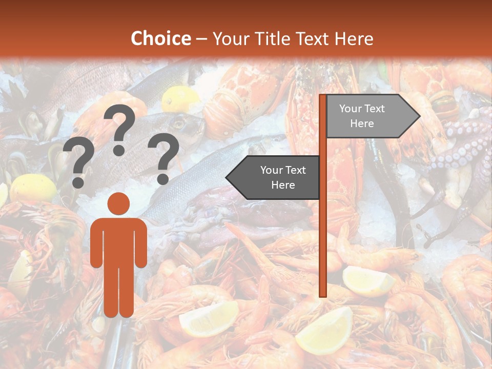 Mussels Meal Fresh PowerPoint Template