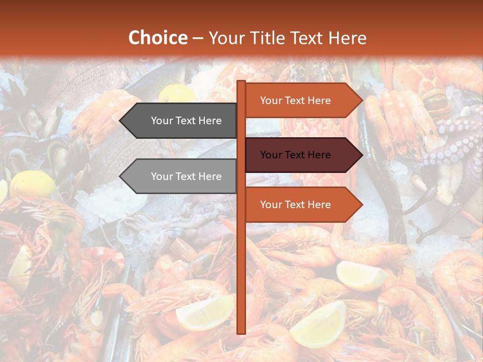 Mussels Meal Fresh PowerPoint Template