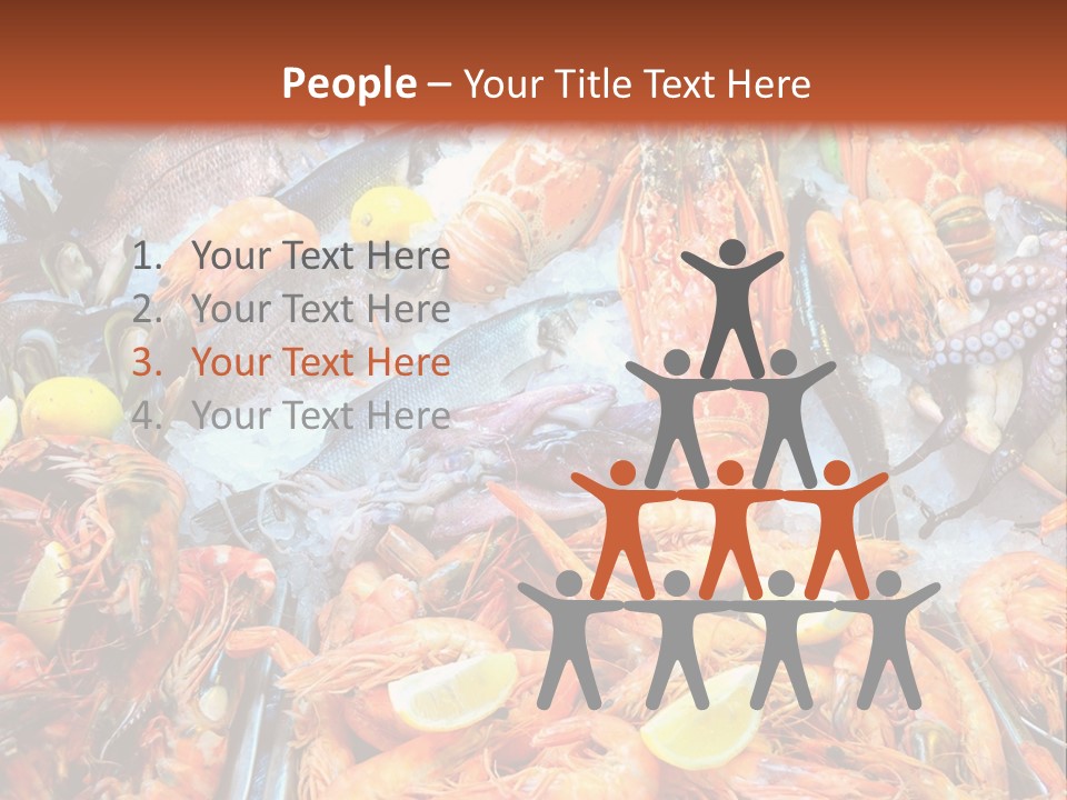 Mussels Meal Fresh PowerPoint Template