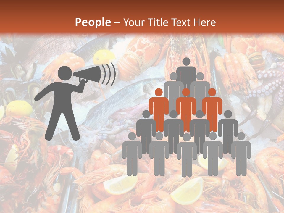 Mussels Meal Fresh PowerPoint Template