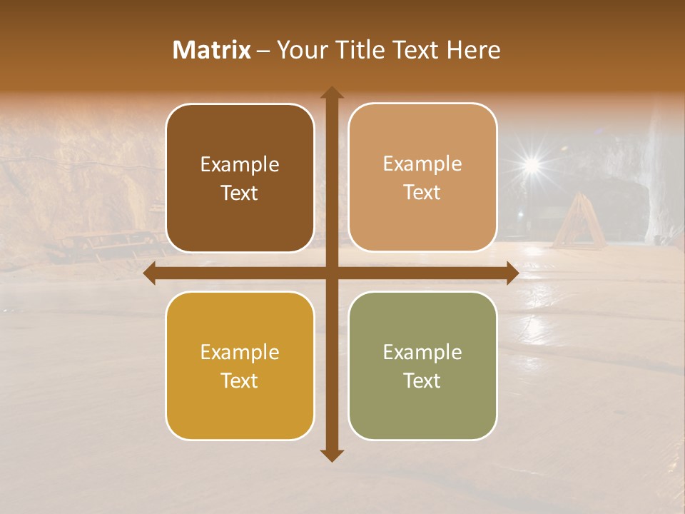 Beach Bolivia Plants PowerPoint Template