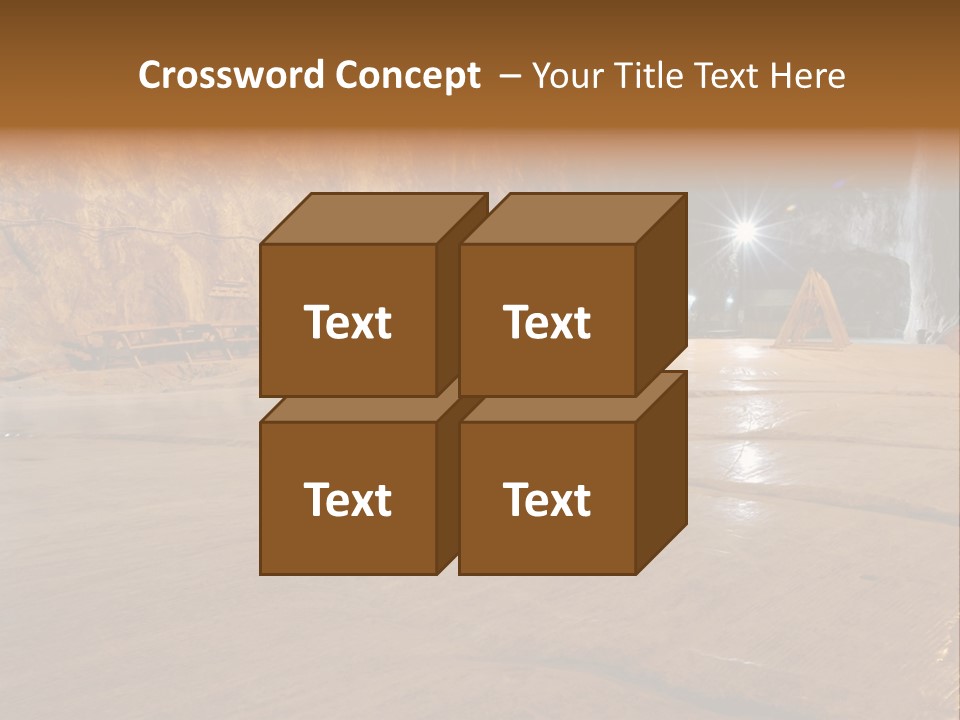 Beach Bolivia Plants PowerPoint Template