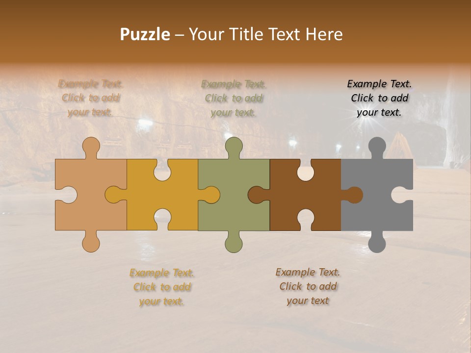 Beach Bolivia Plants PowerPoint Template