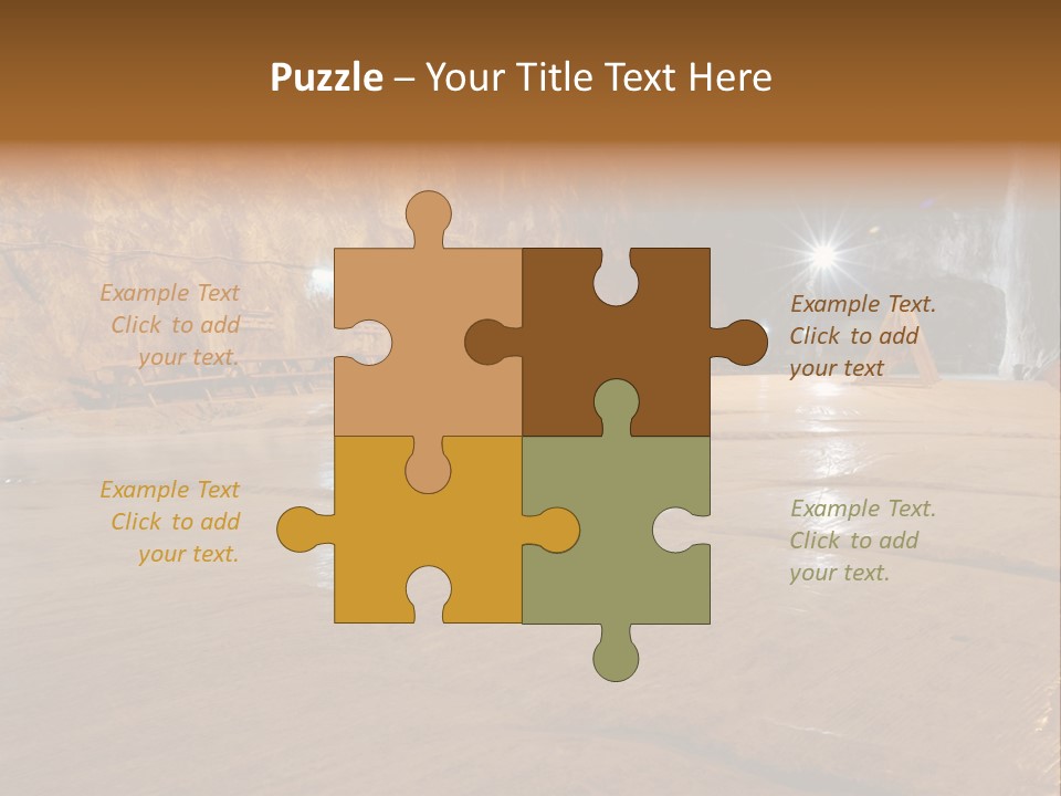 Beach Bolivia Plants PowerPoint Template