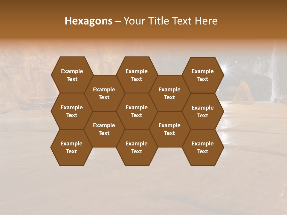 Beach Bolivia Plants PowerPoint Template