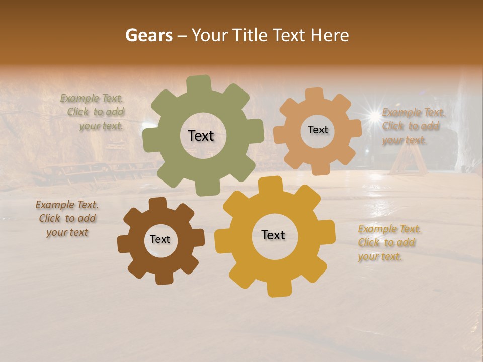 Beach Bolivia Plants PowerPoint Template