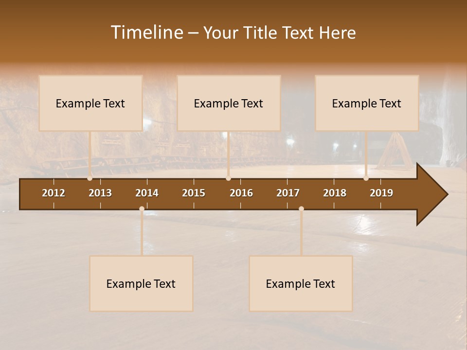 Beach Bolivia Plants PowerPoint Template