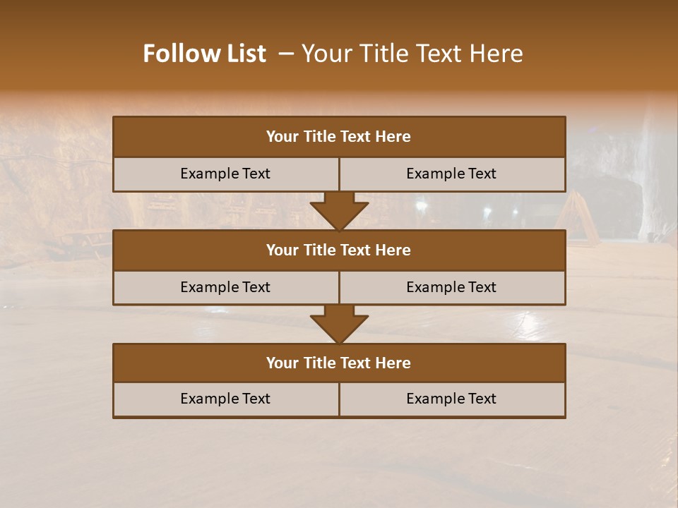 Beach Bolivia Plants PowerPoint Template