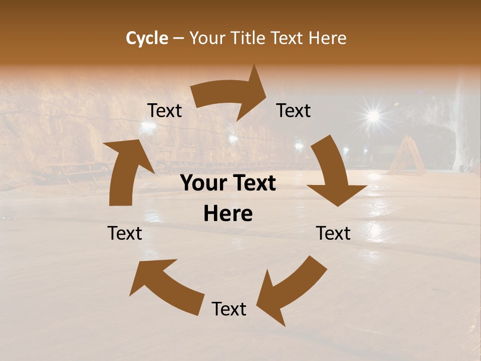 Beach Bolivia Plants PowerPoint Template