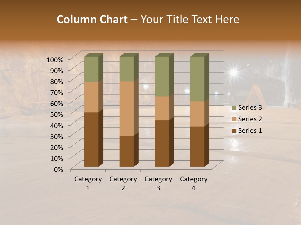 Beach Bolivia Plants PowerPoint Template