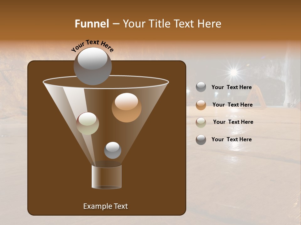 Beach Bolivia Plants PowerPoint Template