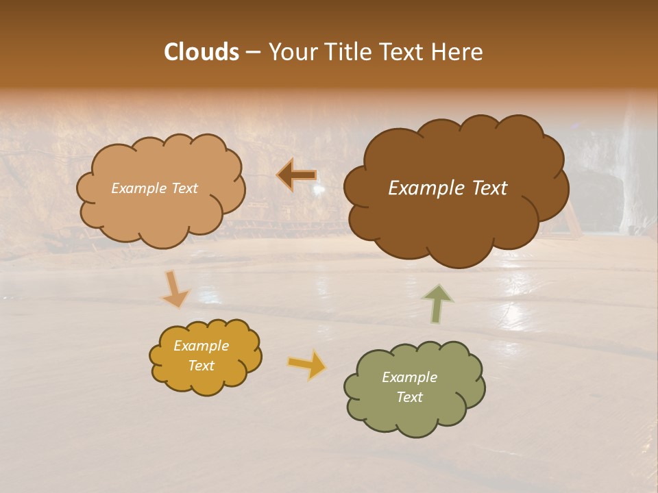 Beach Bolivia Plants PowerPoint Template