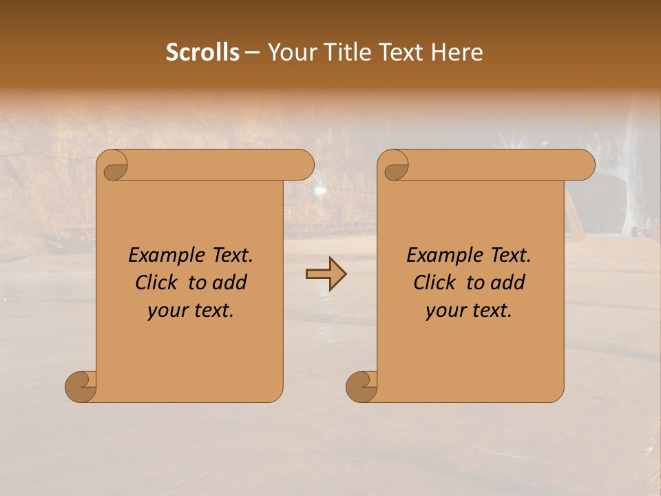 Beach Bolivia Plants PowerPoint Template
