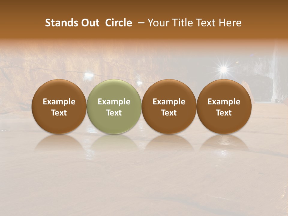 Beach Bolivia Plants PowerPoint Template