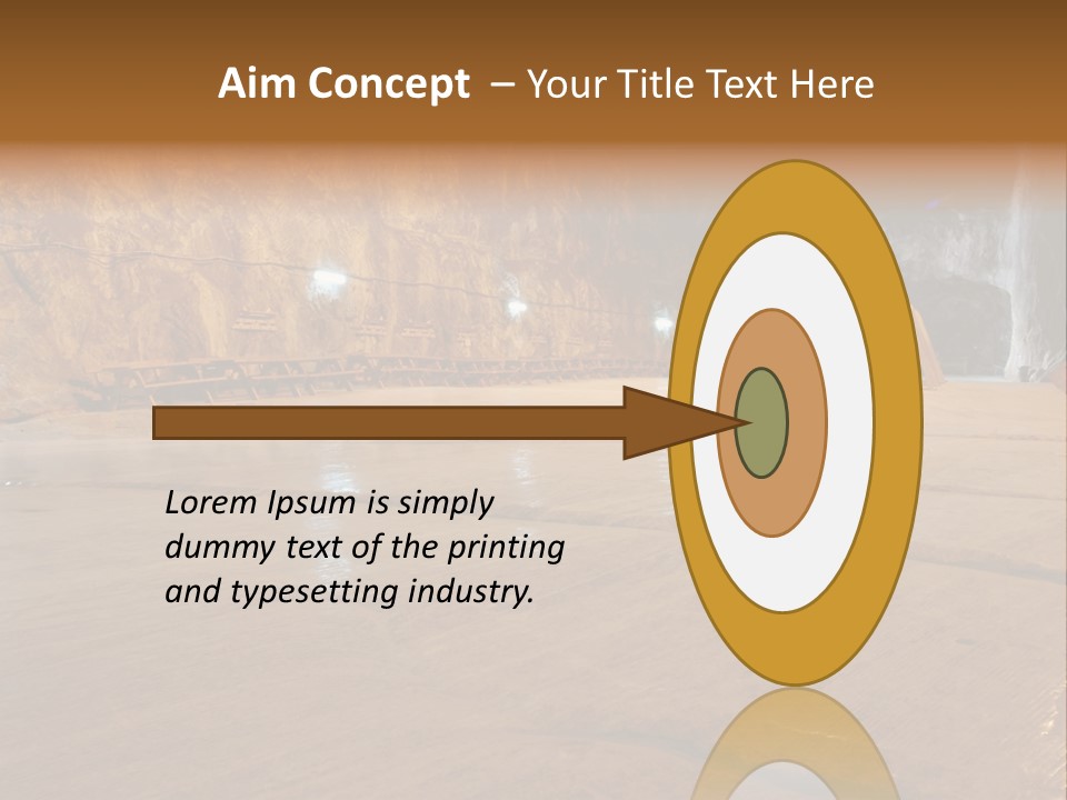 Beach Bolivia Plants PowerPoint Template